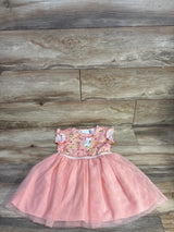NEW Children's Place Floral Knit To Woven Dress Pink sz 5T