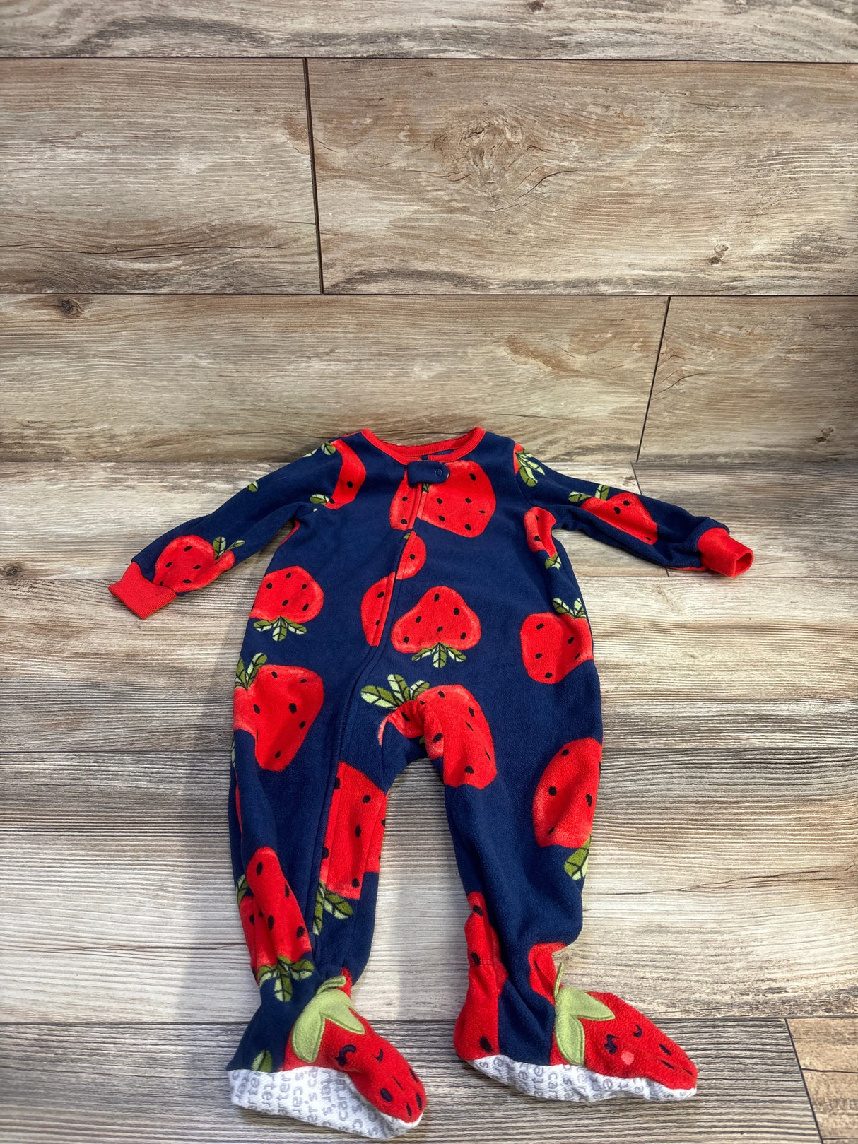 Carter's Blanket Sleeper Navy sz 12m