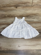 Cat & Jack Eyelet Dress White sz 18m