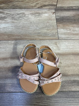 NEW Cat & Jack Jen Pearl Strap Sandals Blush sz 7c