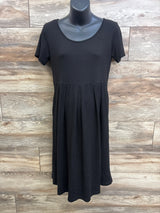 Short Sleeve Maternity Dress Black sz Medium