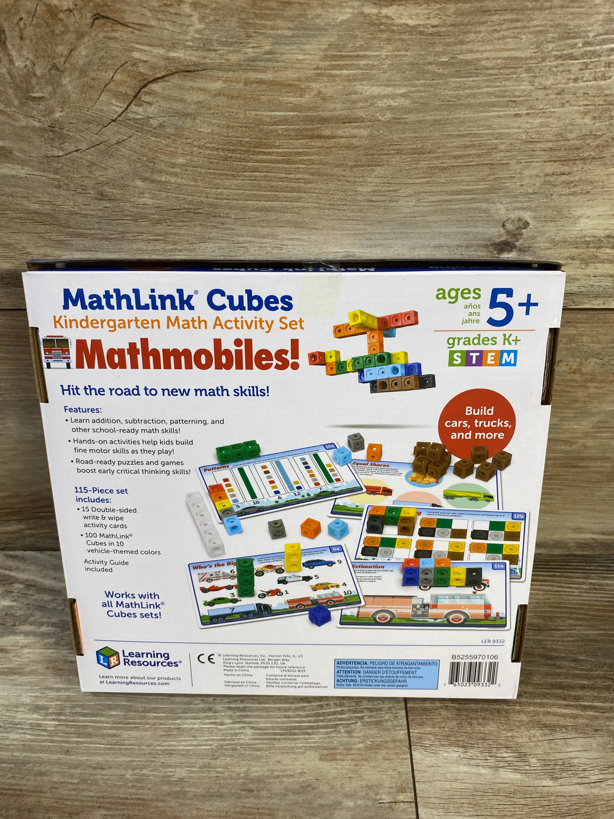 NEW Mathlink Cubes Kindergarten Math Activity Set: Mathmobiles!