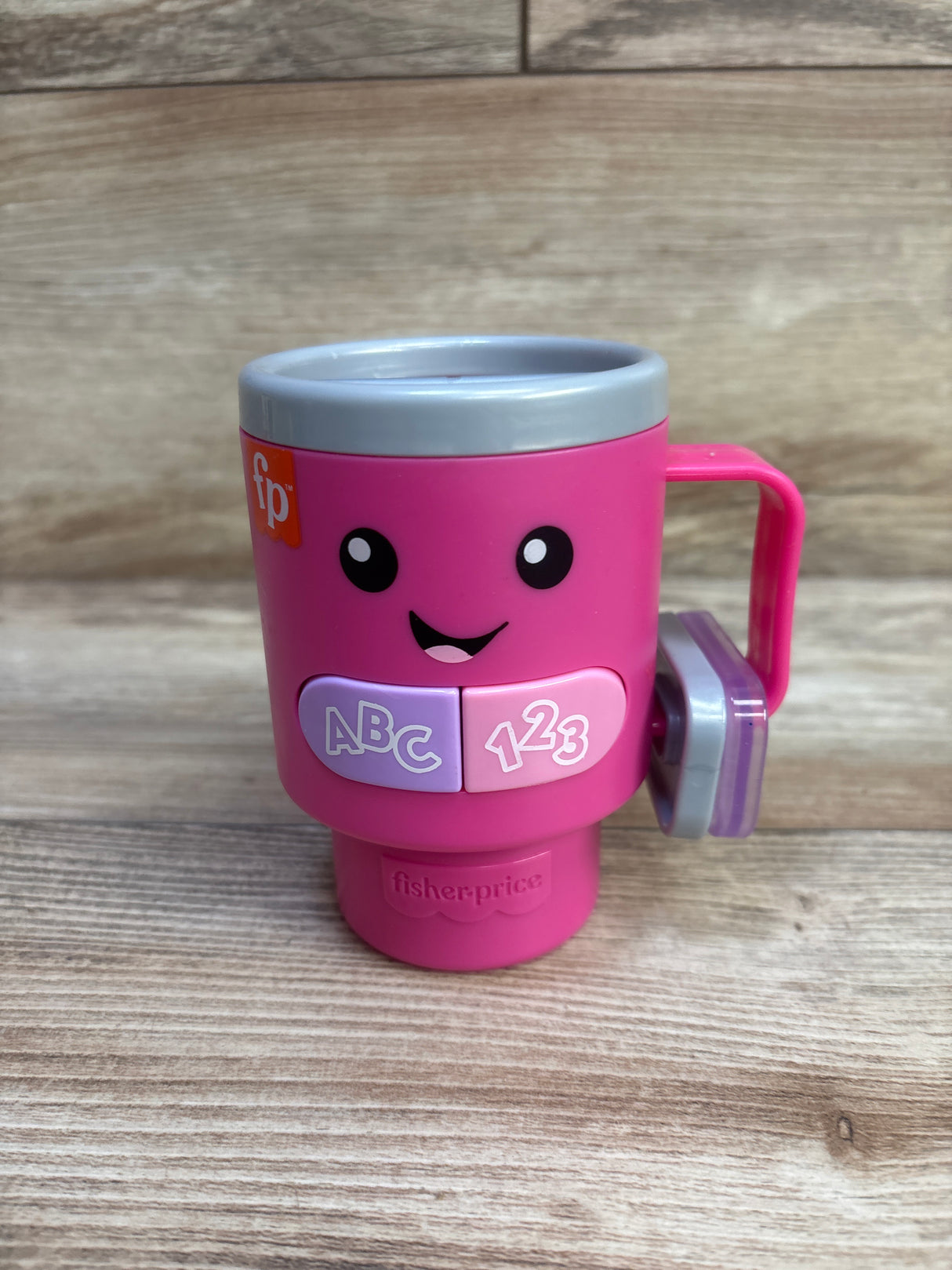 Fisher Price Laugh & Learn Wake Up & Learn Coffee Mug, Pink