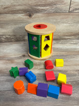 Melissa & Doug Match & Roll Shape Sorter