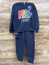 Pink Floyd 2pc Sweatshirt & Joggers Set Navy sz 4T