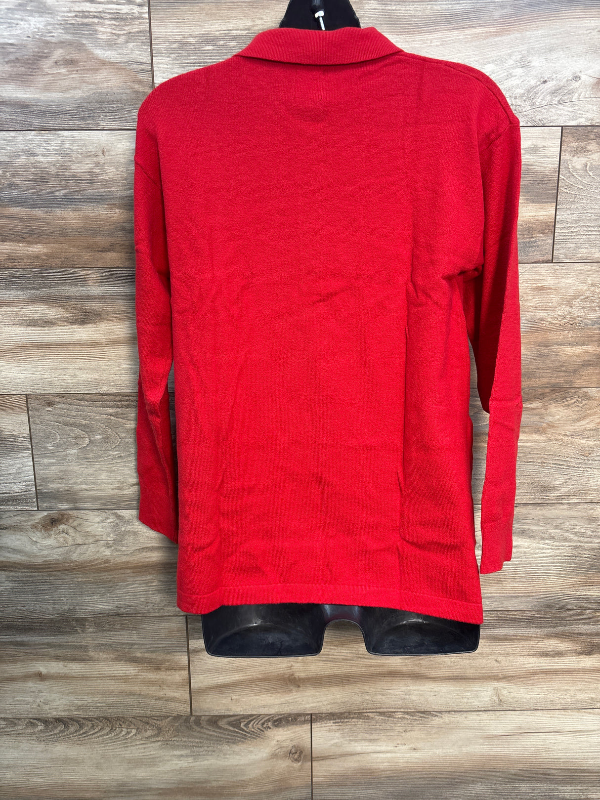 NWOT Gap Maternity CashSoft Polo Sweater Red sz Medium