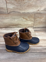 Sperry Port Alpine Waterproof Duck Boots Navy sz 8c