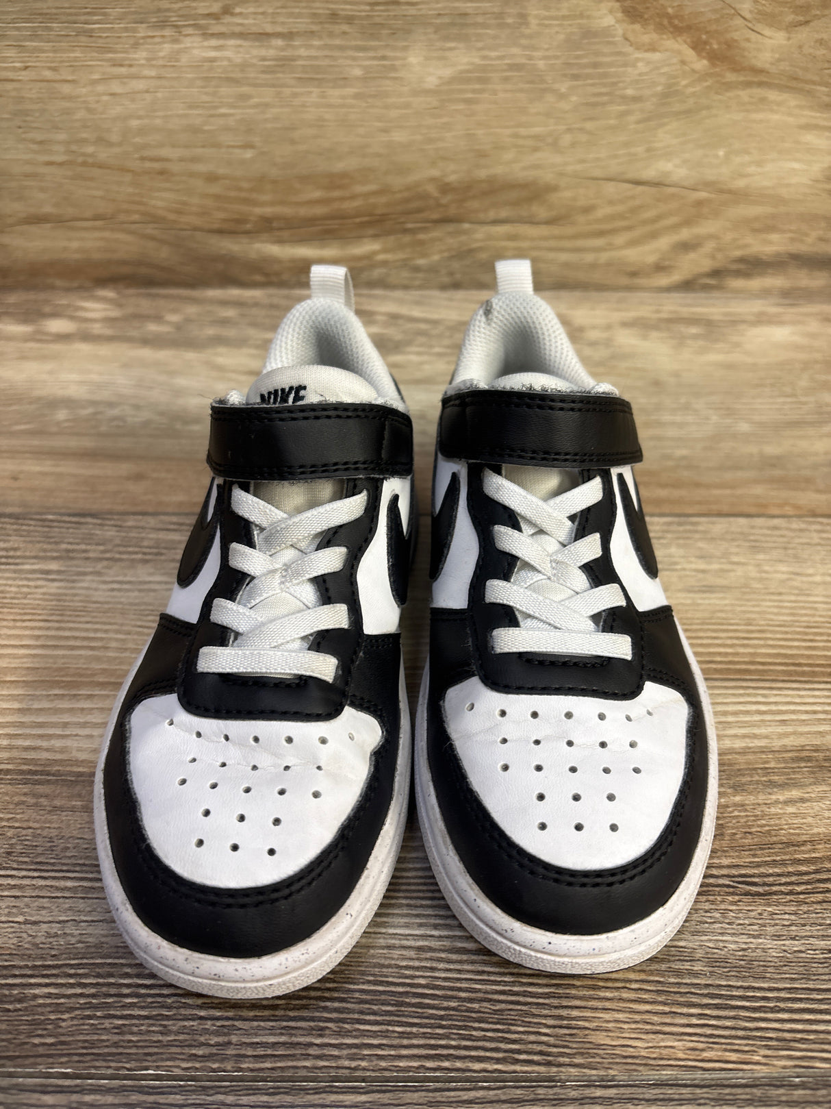 Nike Court Borough Low Recraft Shoes Black/White sz 12c
