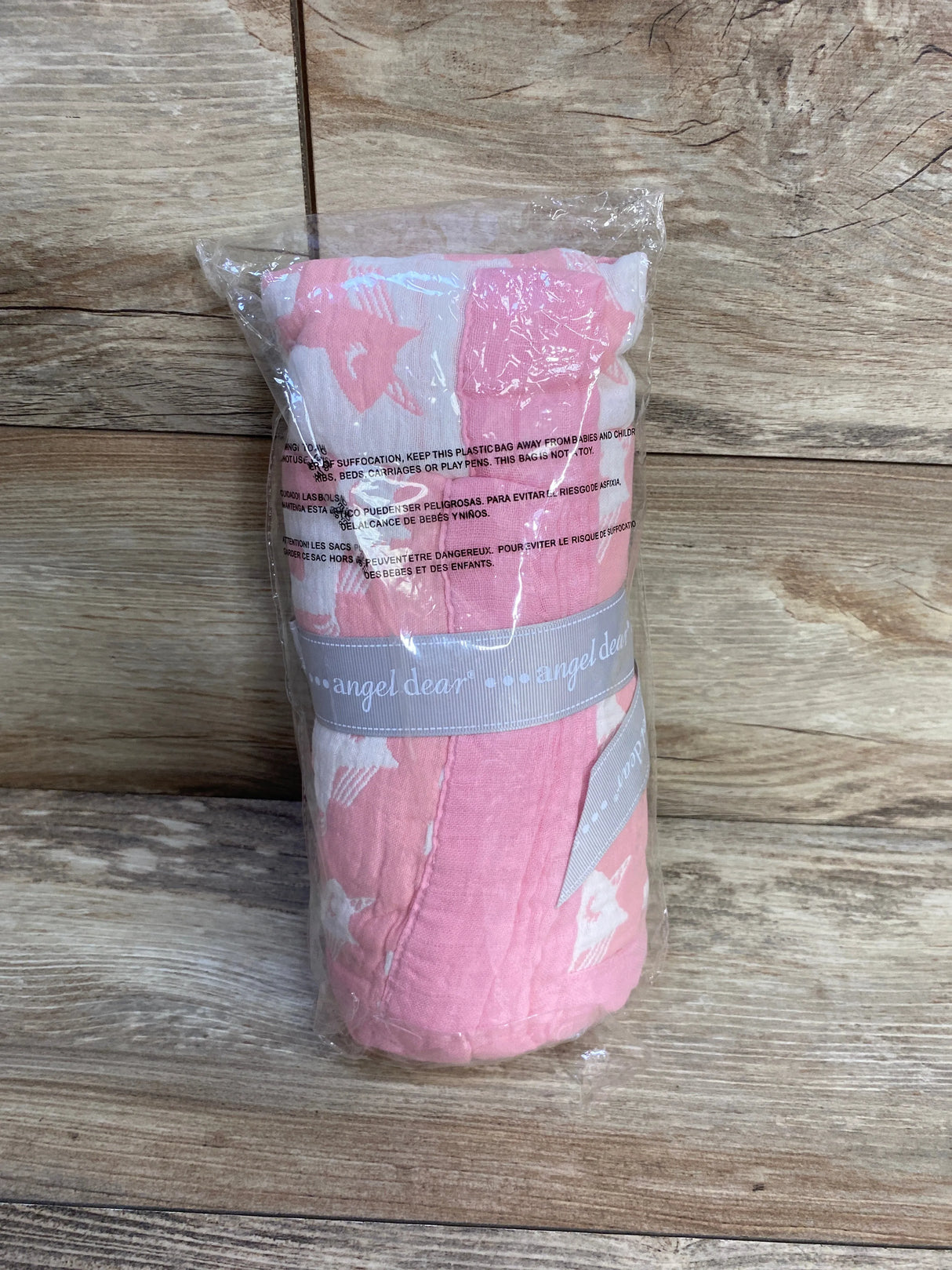 NEW Angel Dear Jaquard Muslin Blanket, Pink Unicorn - Me n Mommy To Be