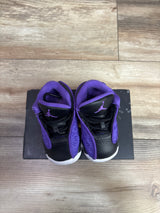 Air Jordan 13 Retro TD 'Purple Venom' Sneakers sz 4c