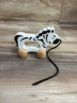 Hape Wooden Push & Pull Zebra