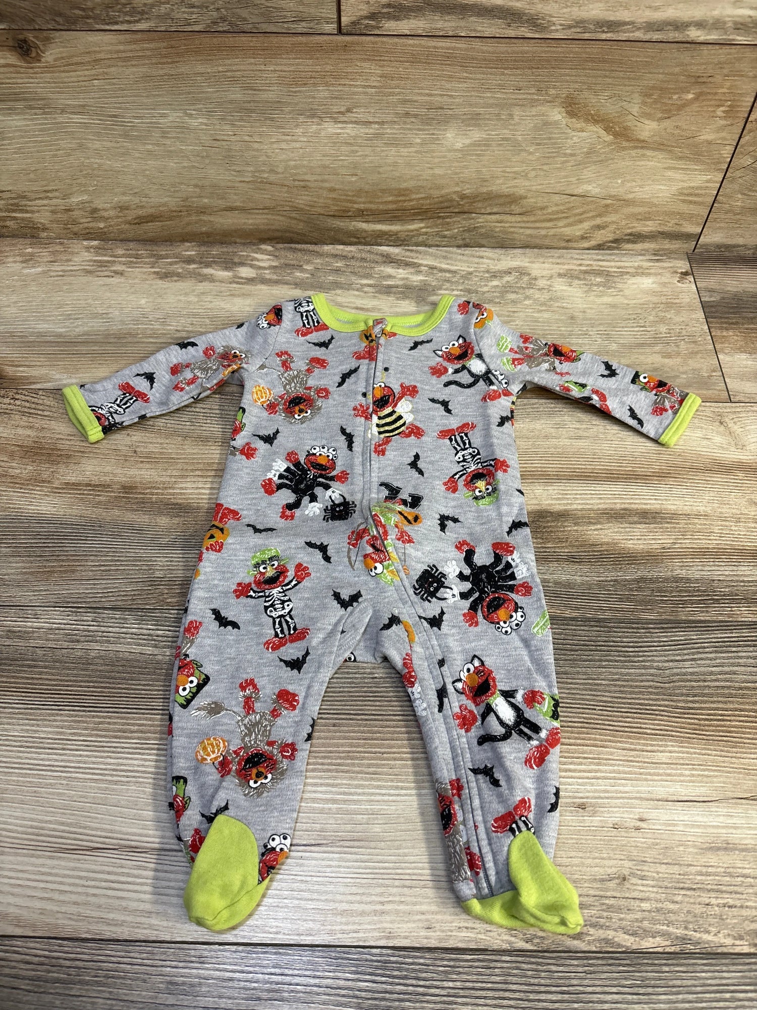 Sesame Street Halloween Sleeper Grey sz 0-3m
