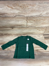 NEW Okie Dokie Solid Green Pocket T-shirt sz 2T