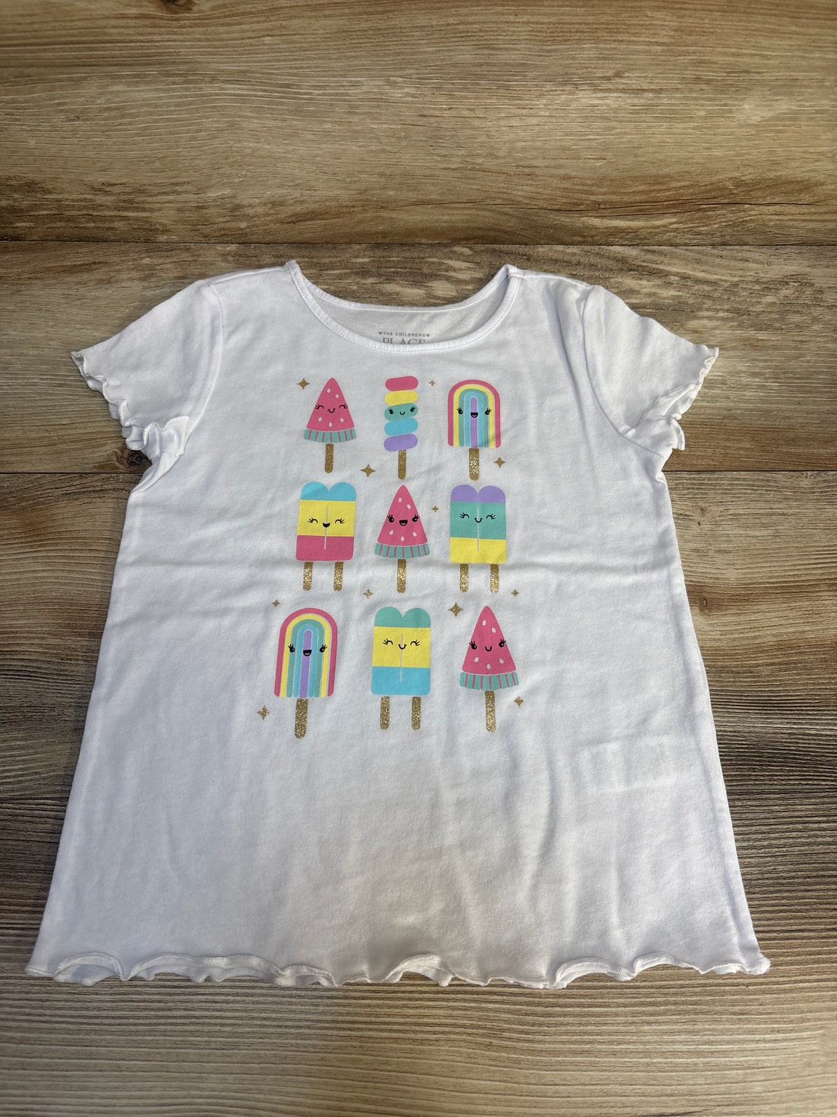 NEW Children's Place 4pk Shirts Purple sz 5T