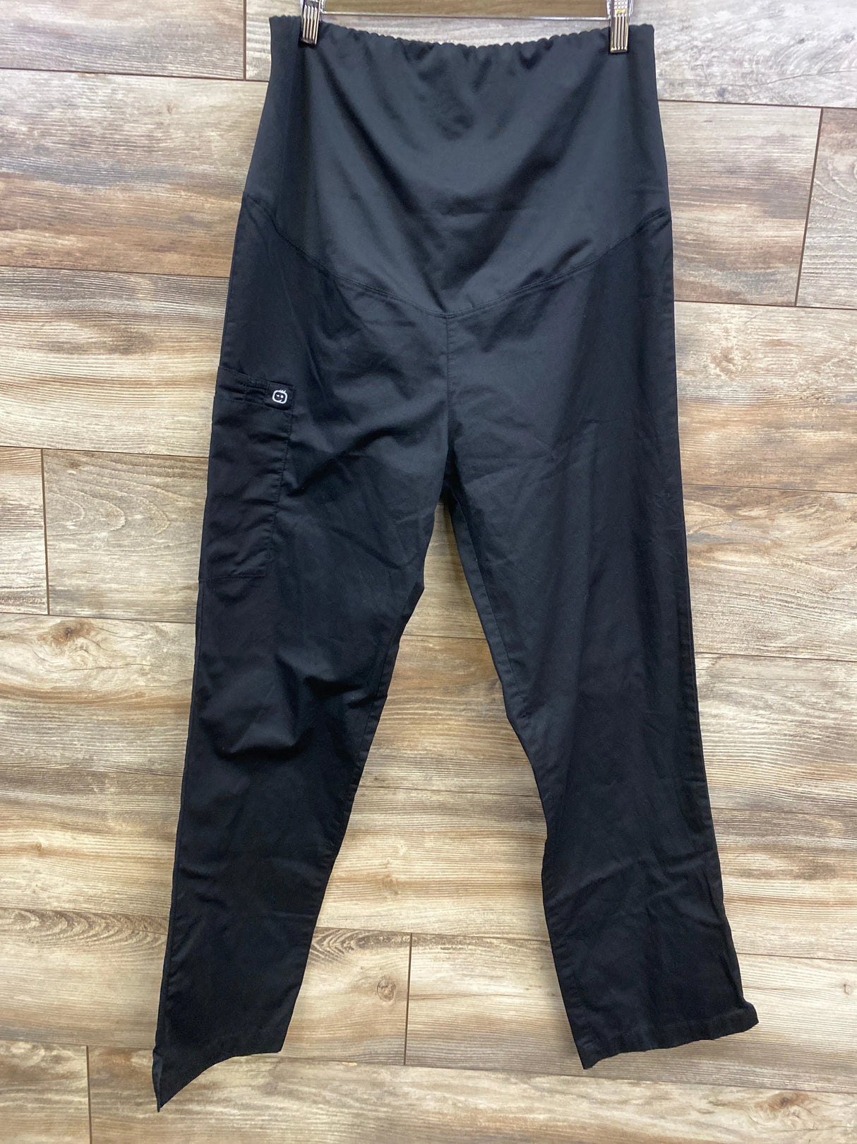 Wonderwink Maternity Scrub Pants Black sz Medium