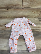 Cat & Jack Pumpkin Print Coverall Pink sz 12m - Me n Mommy To Be