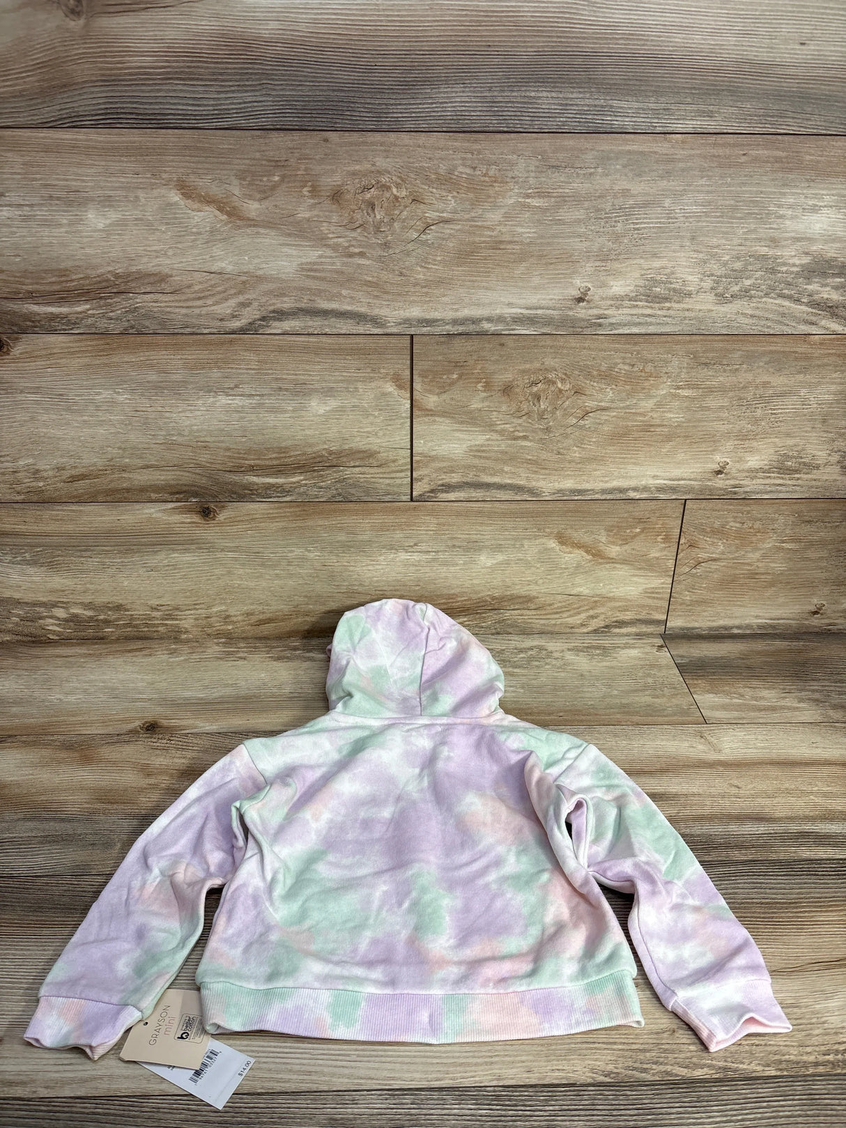 NEW Grayson Mini Tie-Dye Hoodie Purple sz 4T