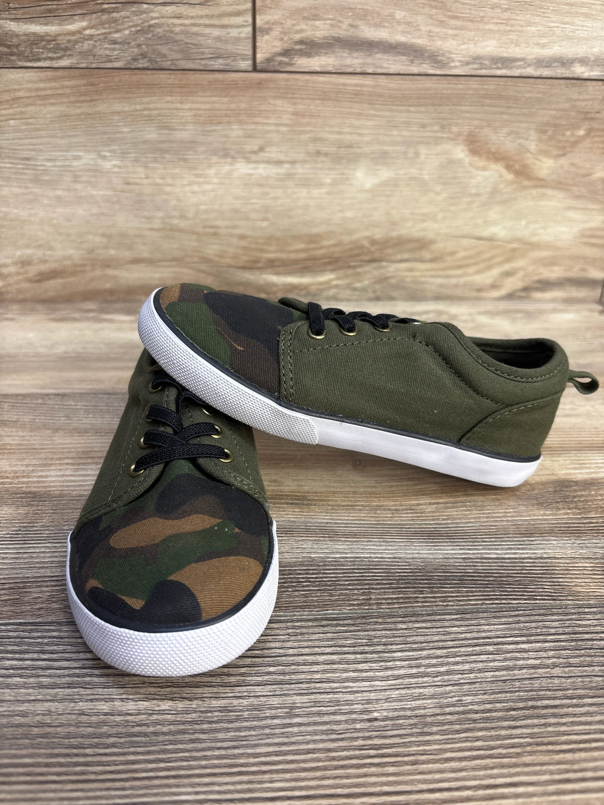 Gymboree Slip On Sneakers Camo sz 12c - Me n Mommy To Be