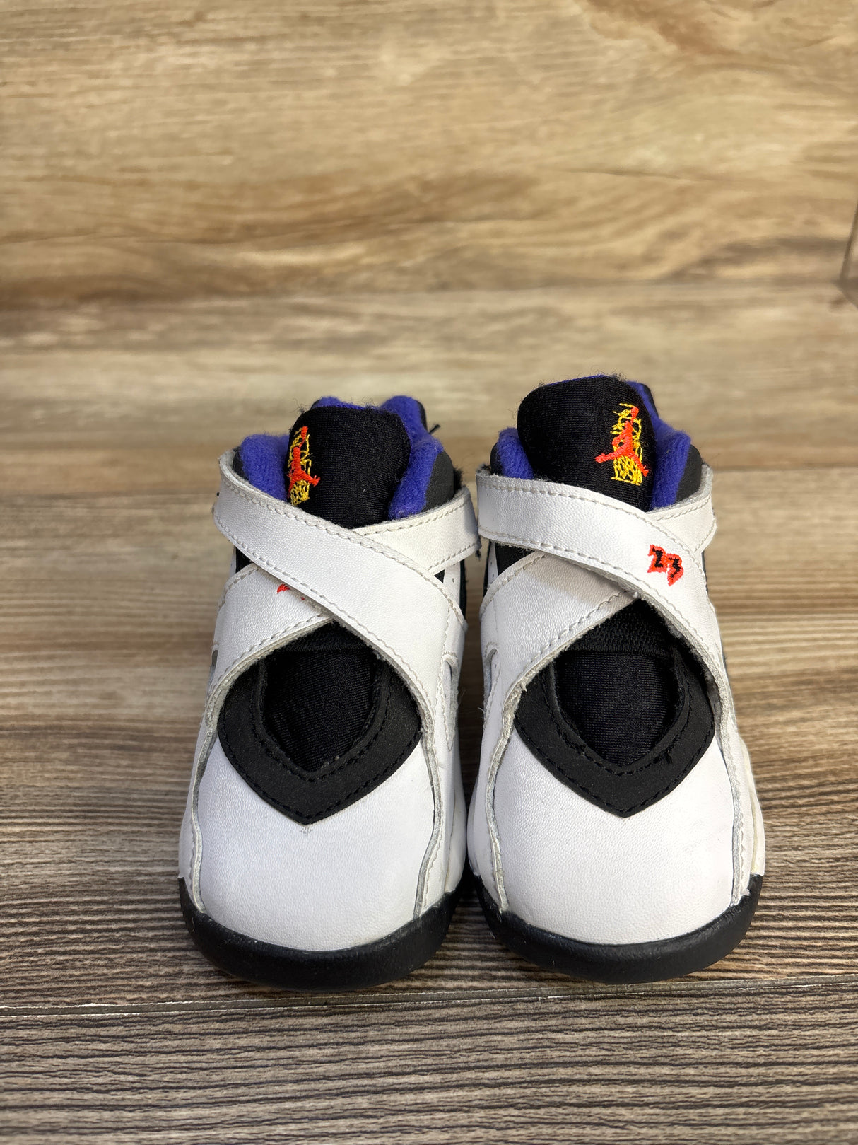 Air Jordan Retro 8 TD 'Three-Peat' Sneakers sz 4c