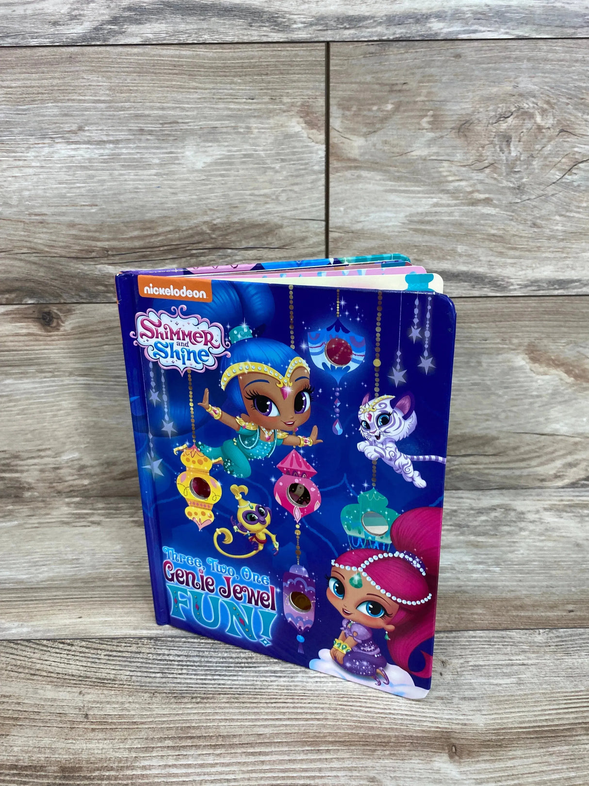 Nickelodeon Shimmer and Shine: Three, Two, One, Genie Jewel Fun! - Hardcover Book