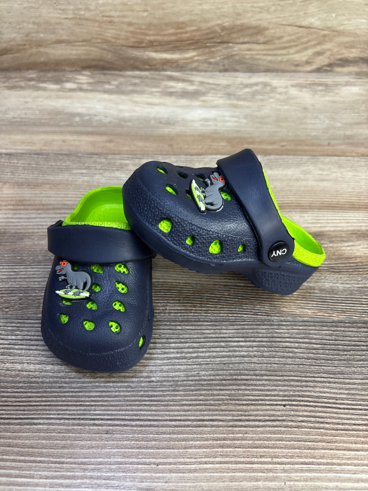Capelli New York Dinosaur Clog Blue Shoes sz 5c