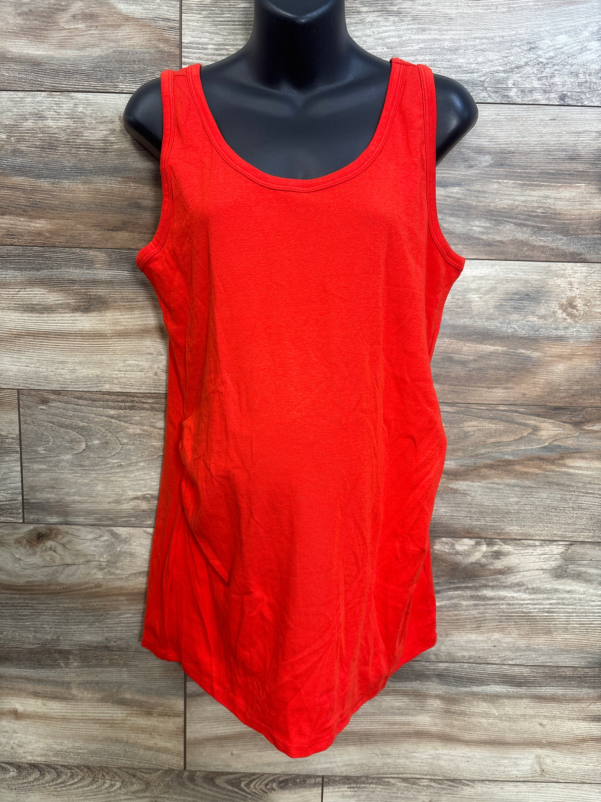 NWOT Gap Maternity Modern Tank Top Red sz XL