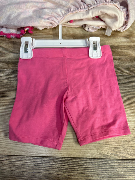 NEW Tommy Bahama 3pc Floral Dress + Shorts + Headband Pink sz 24m - Me n Mommy To Be