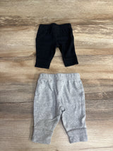 Carter's 2pk Pull On Pants Black sz Newborn