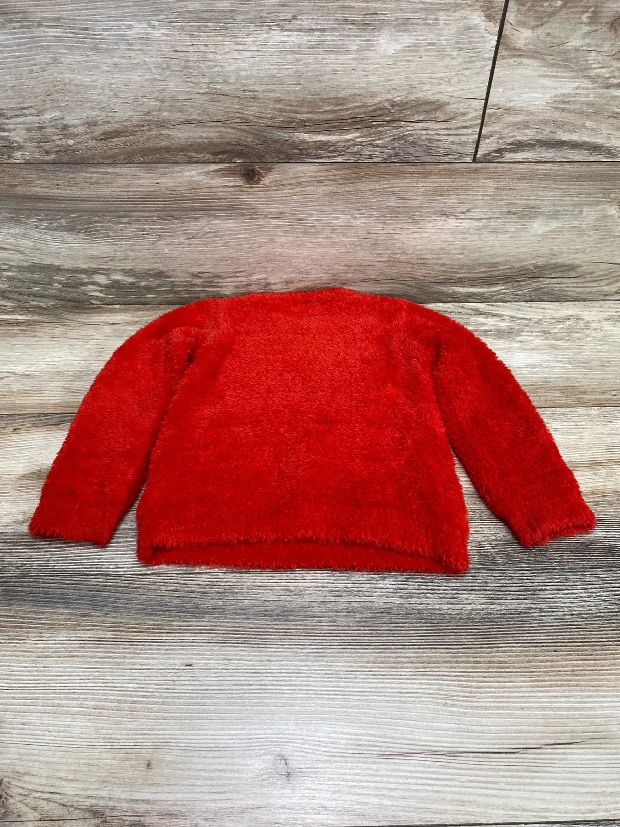 Harper Canyon Fluffy Intarsia Sweater Red sz 24m - Me n Mommy To Be