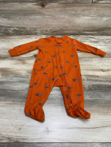 Carter's Construction Ribbed Sleeper Orange sz 3m