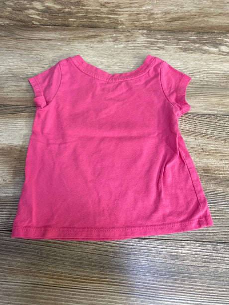 Cat & Jack Floral Heart Shirt Pink sz 12m - Me n Mommy To Be