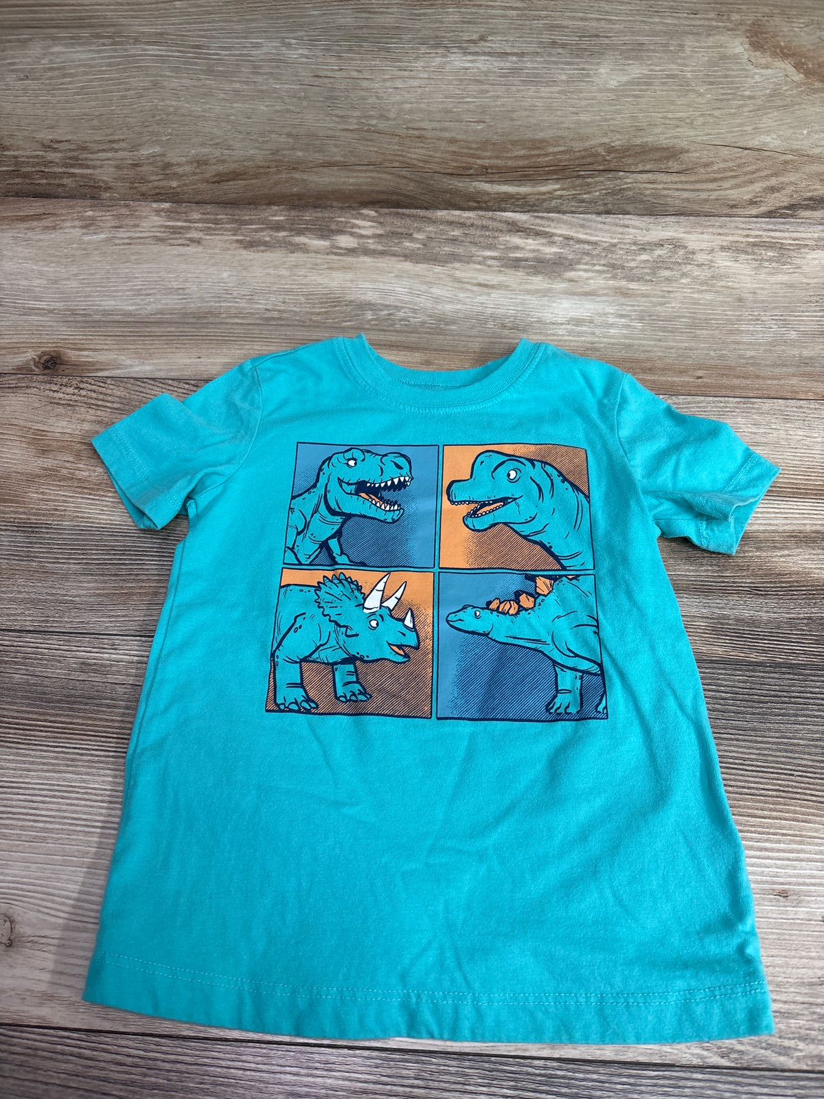 Carter's Dinosaur Shirt Teal sz 3T