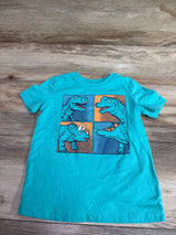 Carter's Dinosaur Shirt Teal sz 3T