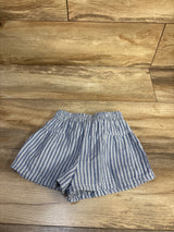 Wonder Nation Striped Shorts Blue sz 4T