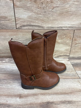 OshKosh Lumi Mid-Calf Riding Boots Brown sz 7c