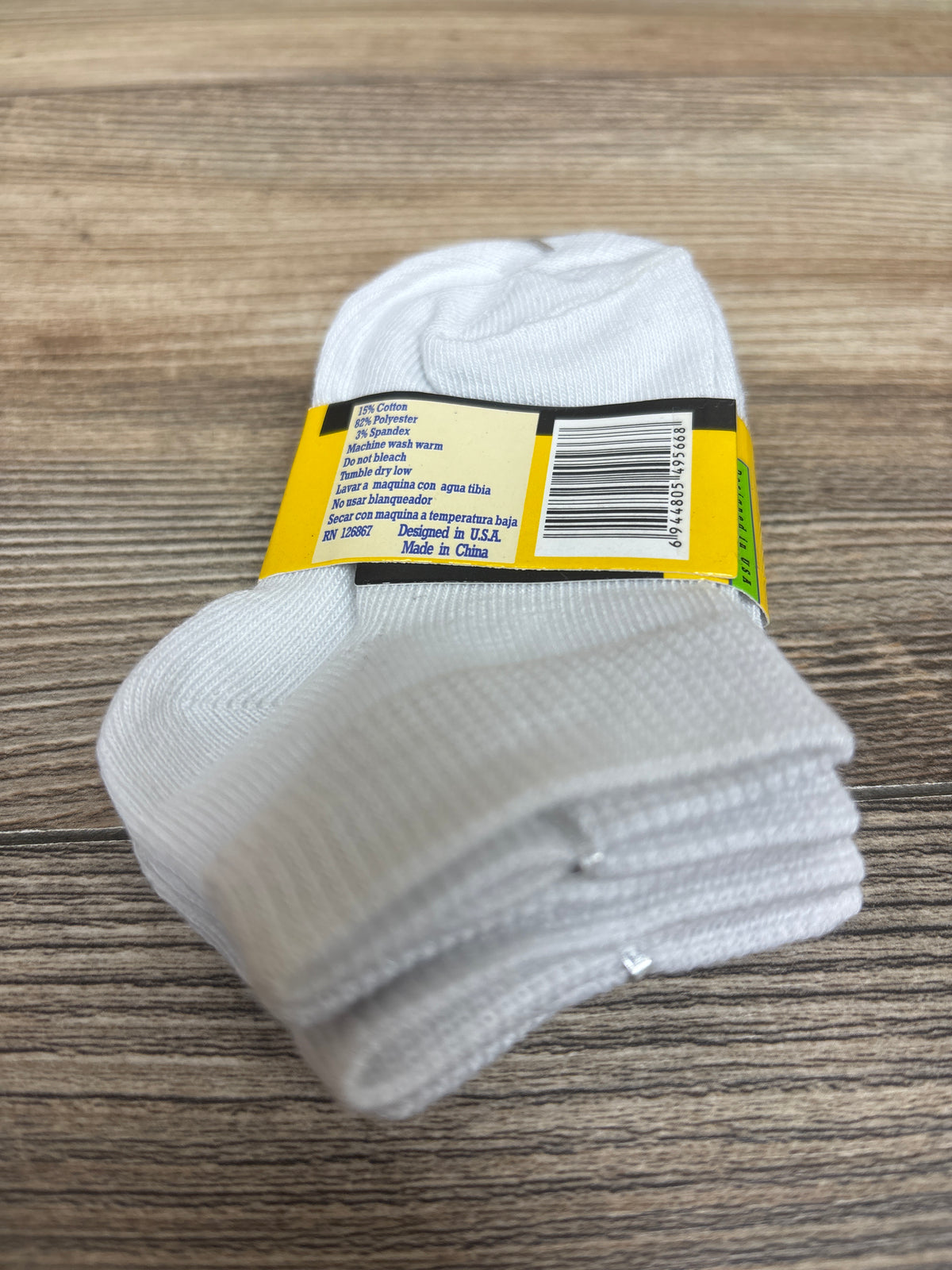 NEW Julietta 3pk Solid Socks White sz 0-12m
