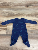 Just One You Sea Animal Sleeper Navy sz Newborn