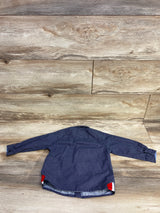 Tommy Hilfiger Polka Dot Button Up Shirt Navy sz 18m
