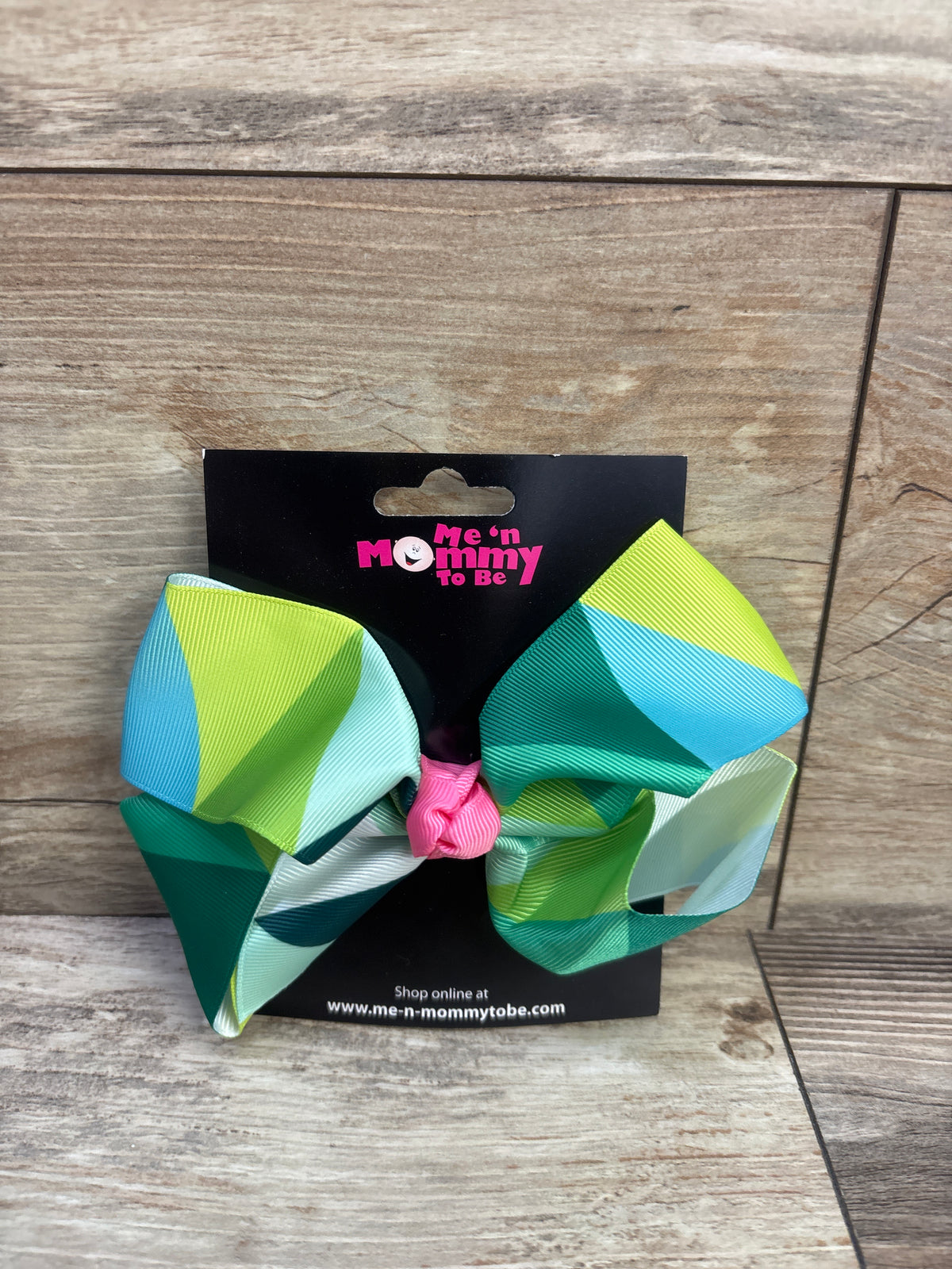 NEW Large Hair Bow Green