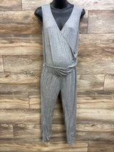 Time & Tru Maternity Casual Jumpsuit Grey sz Small (4-6)