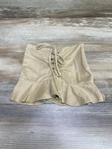 Bailey's Blossom Suede Skirt Brown sz 18-24m