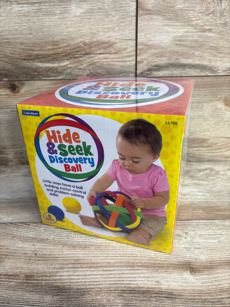 NEW Lakeshore Hide & Seek Discovery Ball - Me n Mommy To Be