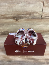 Crocs x Cocoa Puffs Classic Clogs White/Chocolate sz 7c