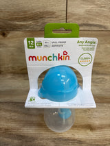 NEW Munchkin Any Angle Weighted Straw Cup Blue 10oz