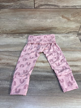 Hanna Andersson Fold-Over Leggings Pink sz 12-18m