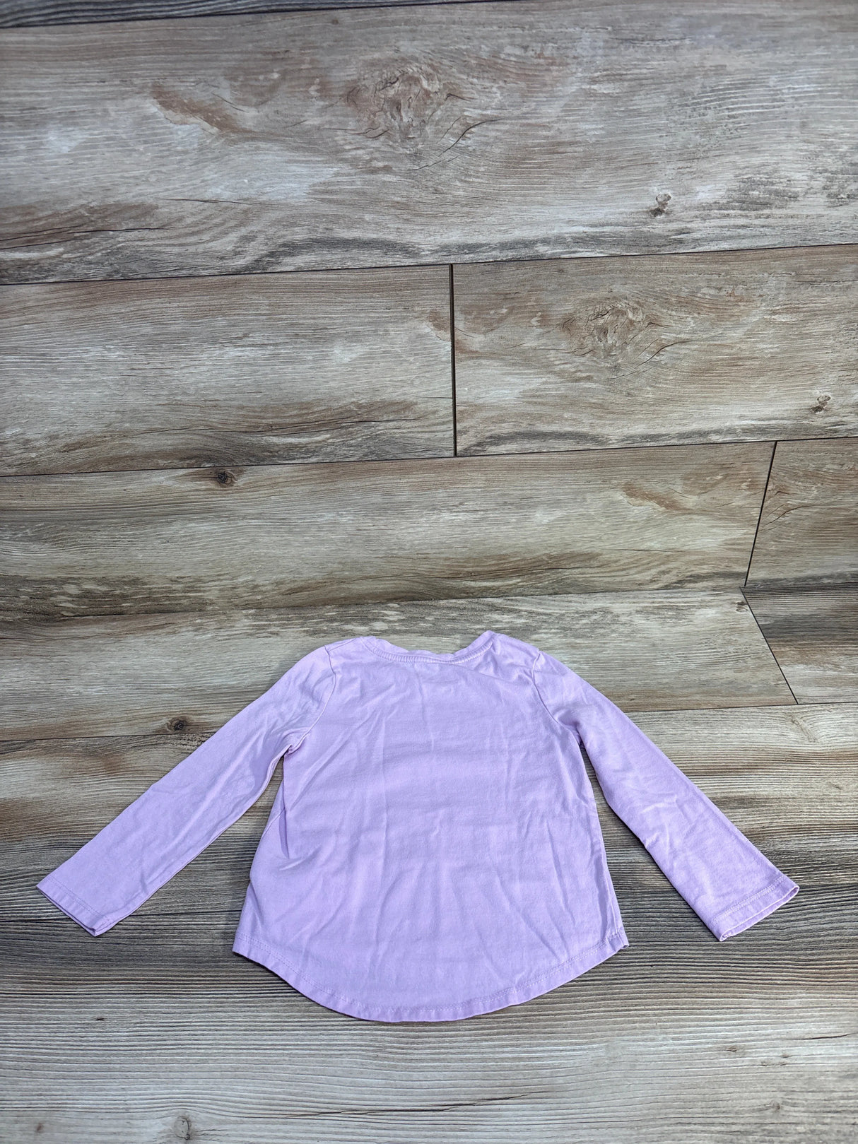 Cat & Jack High Low Long Sleeve Shirt Lilac sz 3T