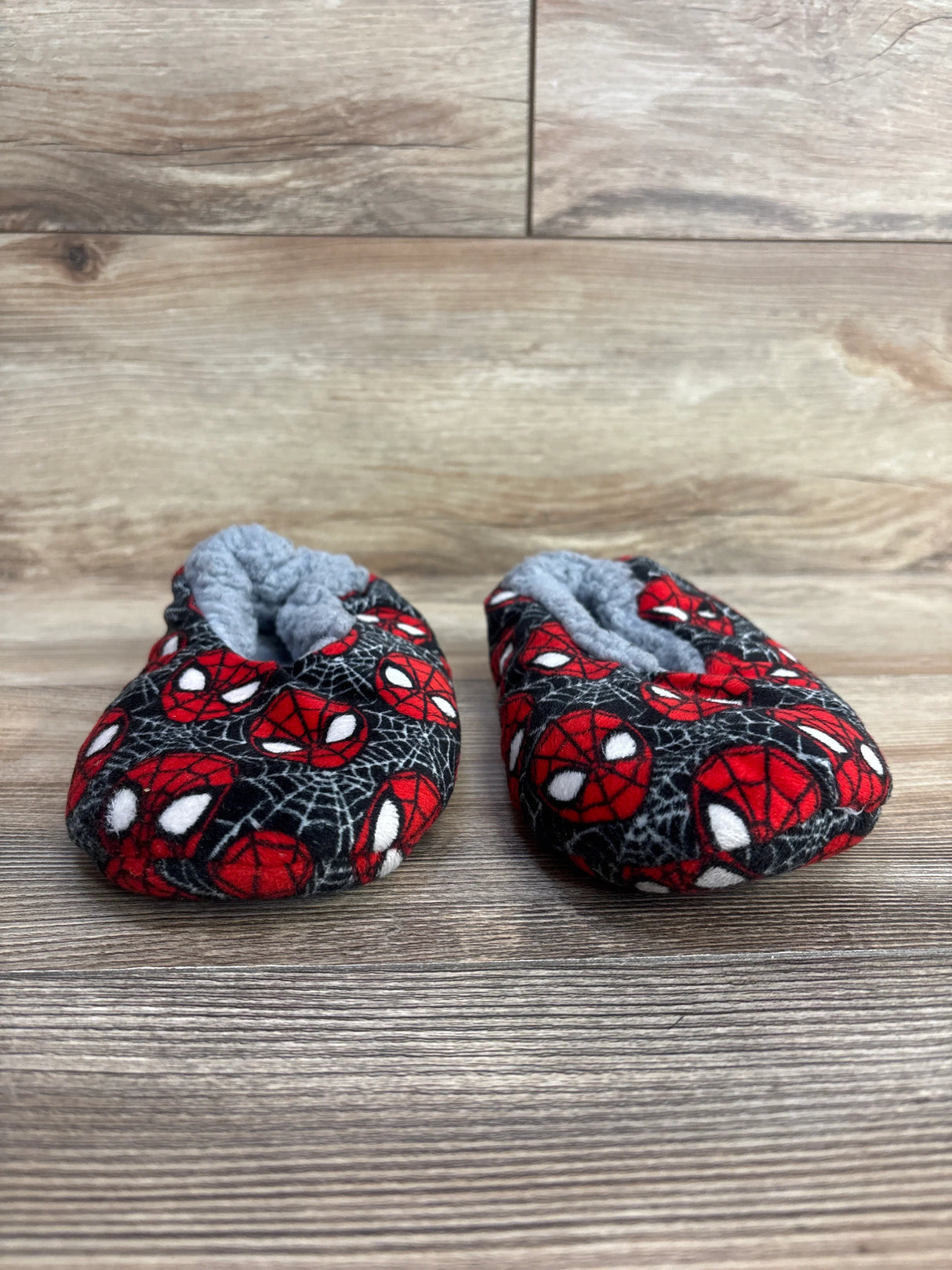 Marvel Spiderman Slippers, Black sz 11/12c