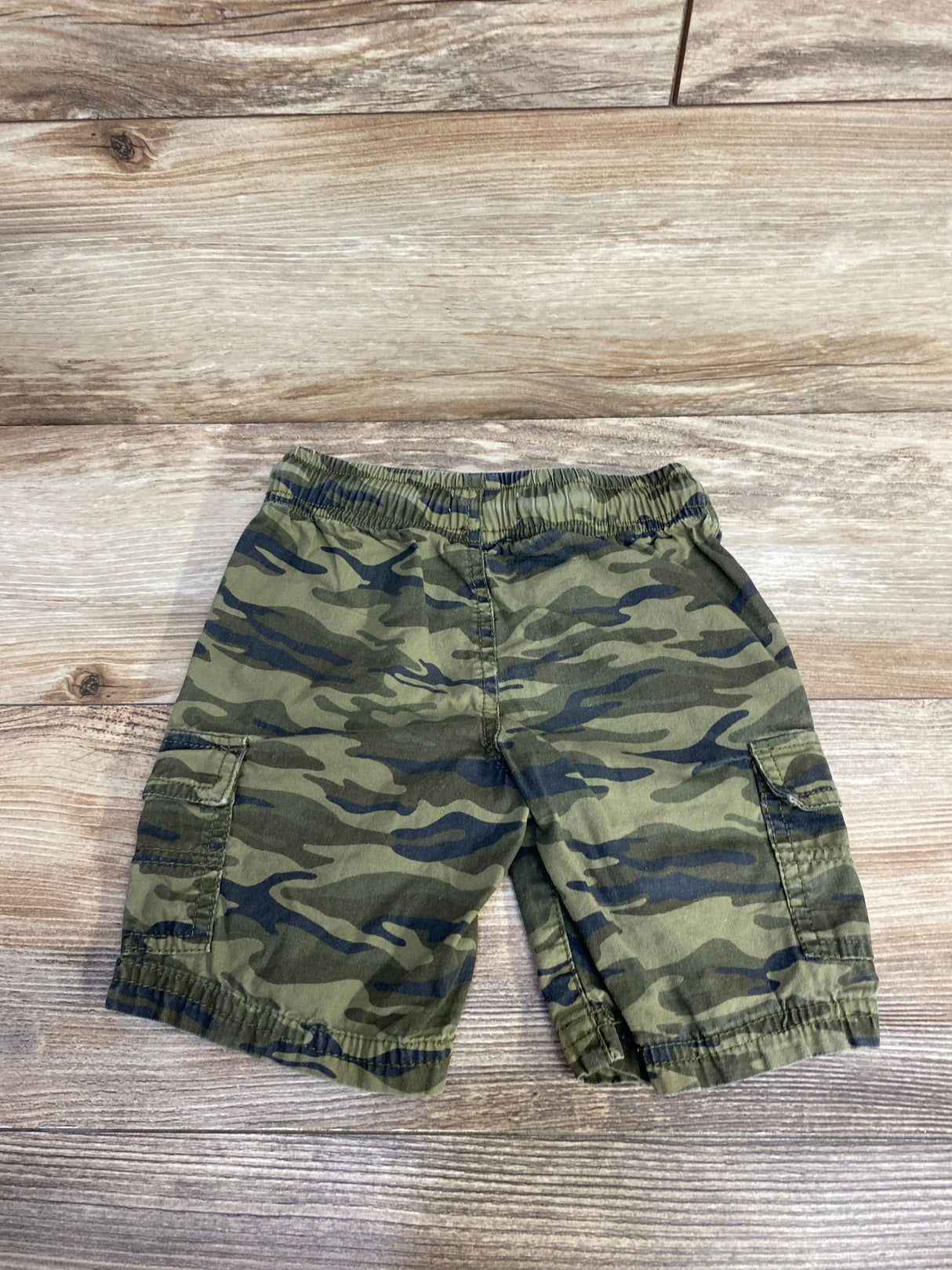 Epic Threads Camo Cargo Drawstring Shorts Green sz 3T