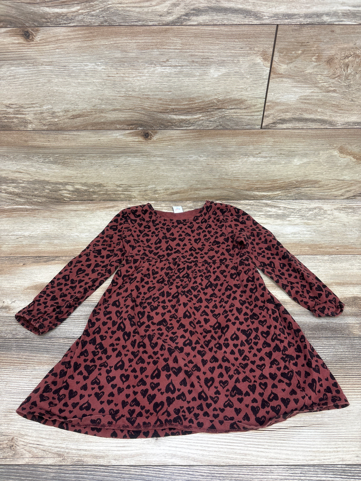 Old Navy Long Sleeve Dress Brown sz 4T