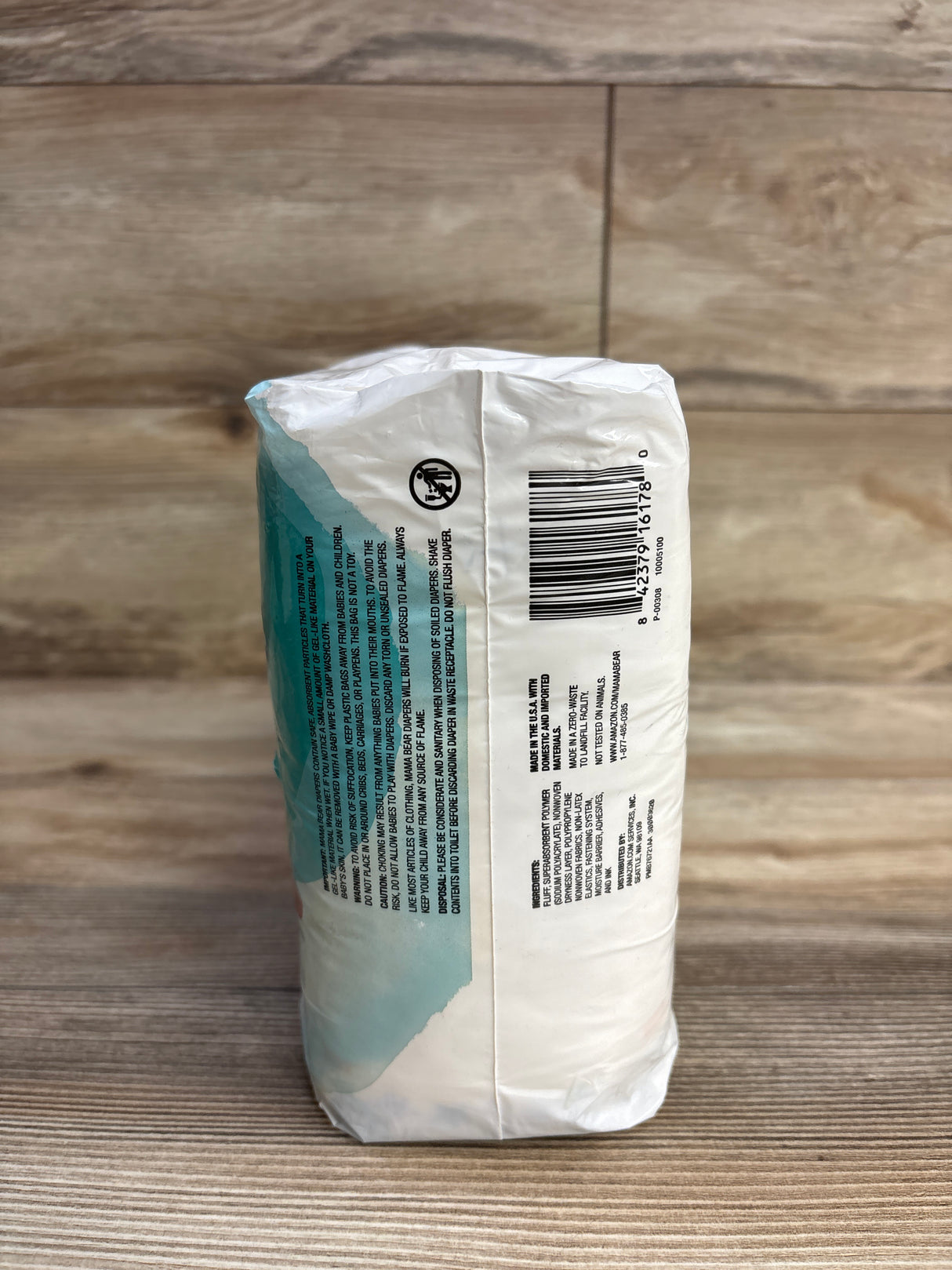 NEW Mama Bear Gentle Touch Diapers, 46ct. Size 2